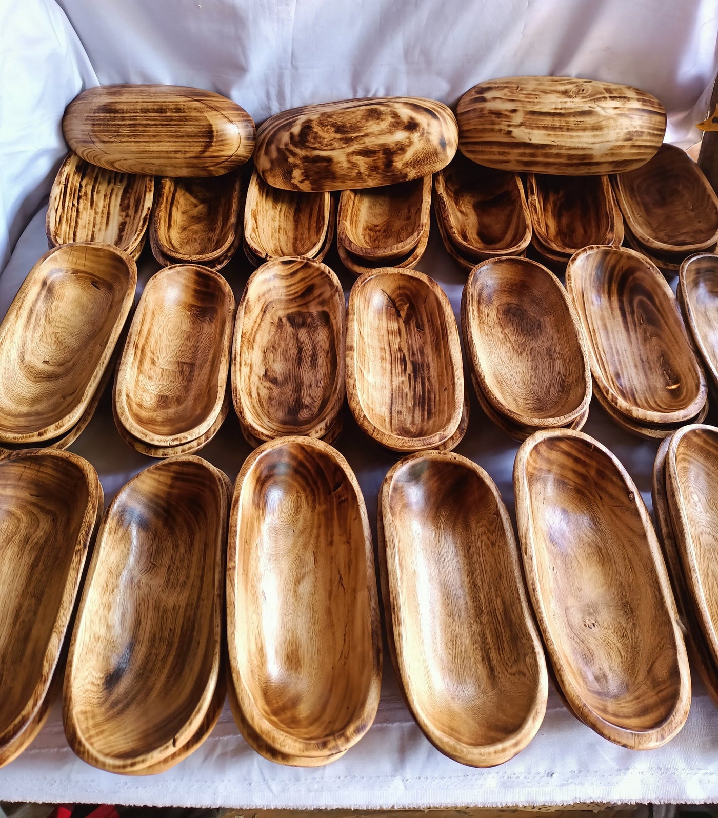 Wholesale Sale Set of 25 Dough Bowls. 11*4*1.5 inches. Candle Ready Bowls. DIY Candle Fill Set. Farmhouse Decor Bowls