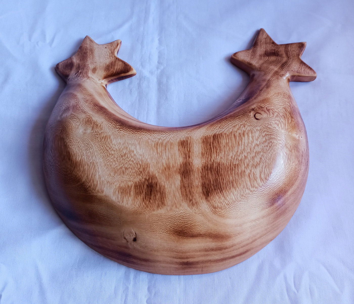 Bulk Supplies. Unique Double Star cresent Moon shaped Handcarved Dough Bowls set of 5. Diy Candle Bowls. Farmhouse Decor Bowls.Gift items.