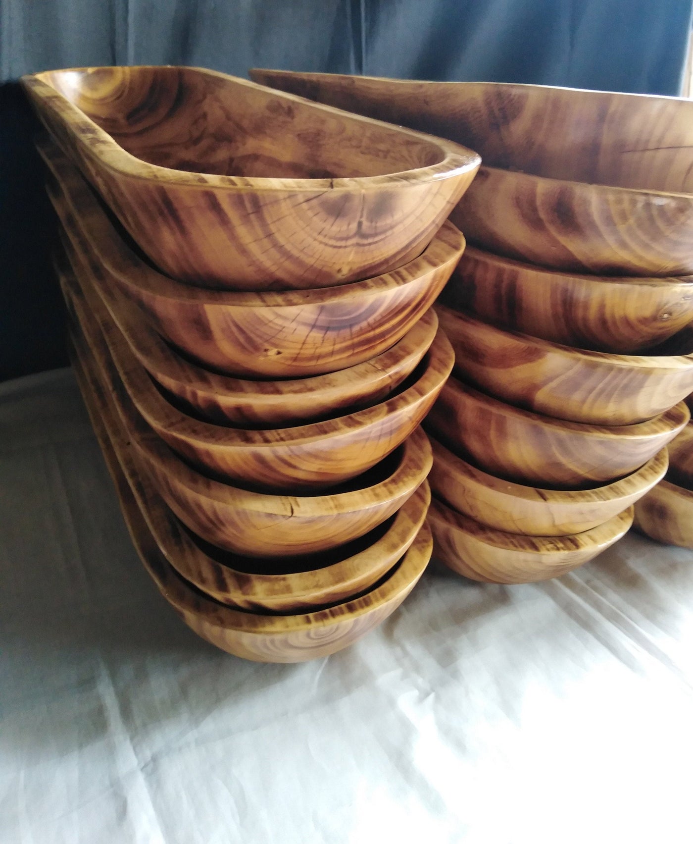 QTY 10 -The "Baguette" Personalized Dough Bowl. Wholesale Dough Bowls Free Shipping.