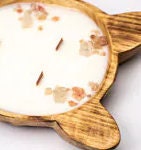 Wholesale Supply! Unique wooden Easter Bunnies Set of 5 Bowls.Candle Ready 2"HT  by 14*long 7" wide  Easter Bunny.Multi wick  Gift Bowls