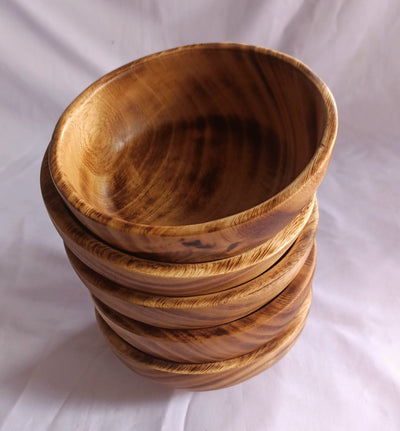 Bulk Supply. Lots of 8 perfect machine Cut, Unique Hand Finished Round wooden Bowls. 6" diameter 2.2"Ht. Farmhouse Craft Decor.DiY Candle