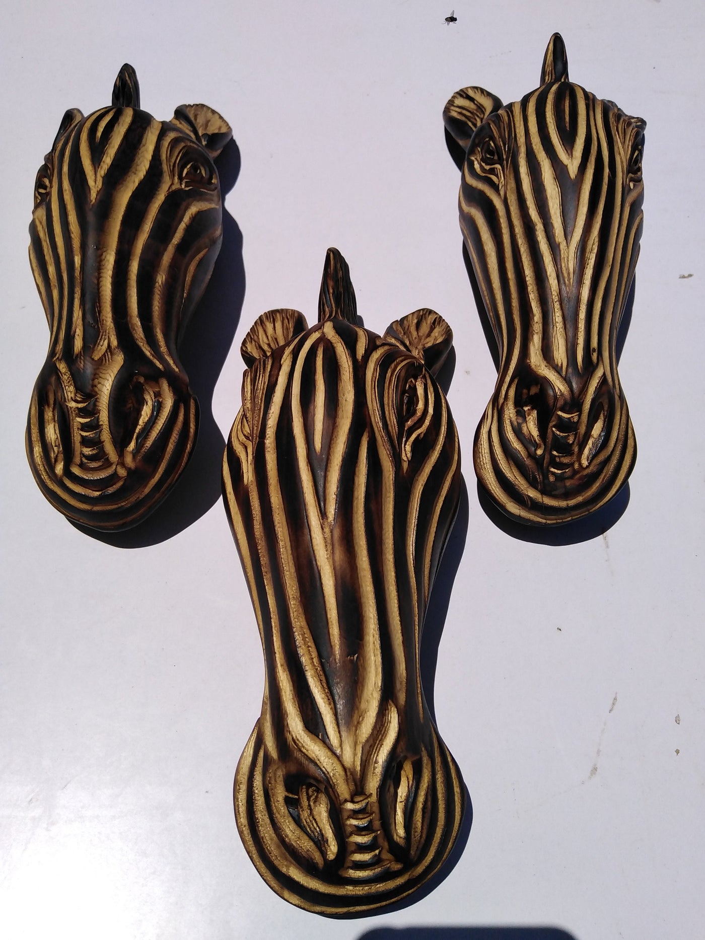Handmade Unique wooden Zebra Head portrait Wall Decor. Rustic wood Zebra Hanging Office Wall Decor. Wildlife Wall Decor. Mothers day Gift.