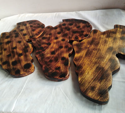 Wholesale.Map of Africa Shaped Cutting Board.Personalised Wood  map Decor set of 2. Handmade Gift wood Board. Mother Day Gifts and Presents