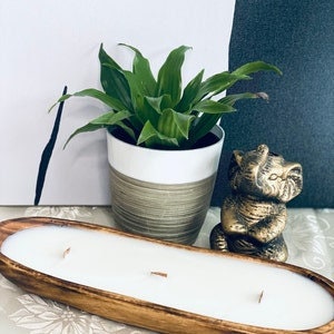 Wholesale Supply.Beautiful HandCarved Dough Bowls For Candle set of 6 medium-3 and small-3 mix 11"and9".Rustic Home Decor.DIY Candle Project
