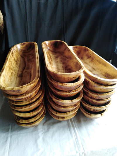 QTY 10 -The "Baguette" Personalized Dough Bowl. Wholesale Dough Bowls Free Shipping.