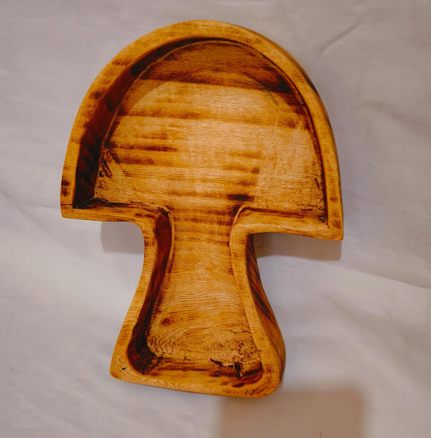 Wholesale Mushroom shaped Dough Bowls Trays set of 25 Handmade Mushrooms Bowls 8.5x6 5x1.5 "Candle Bowls storage  trays servers wooden Gifts