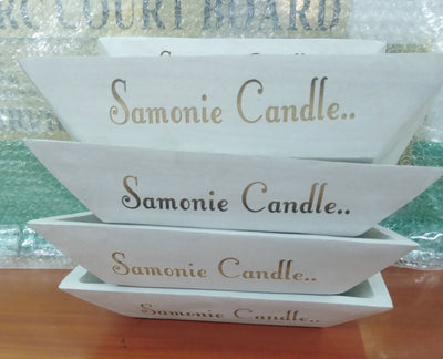 ON SALE. Wholesale Personalized white Wooden Dough Bowls Lots of 7.Engraved Candle Coloured Bowls Bulk. Dough Bowls Coloured - White