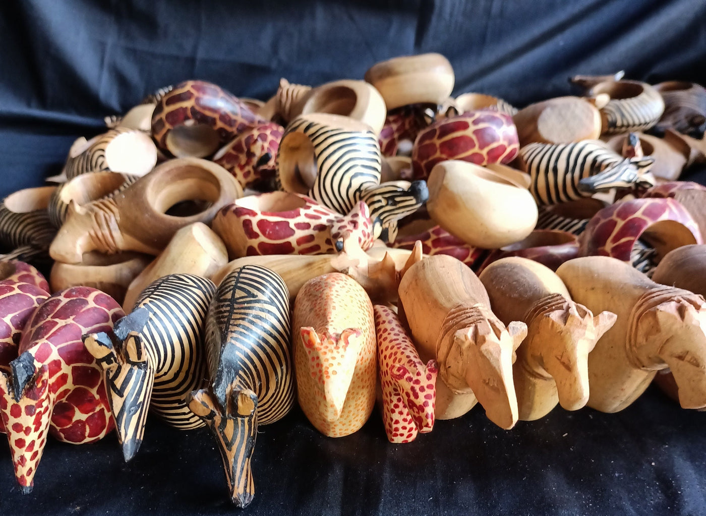 Wholesale Personalised Animal Shaped Napkin Rings,Animal themed Napkin Rings set of 5. Customised Tissue/Towel holder.Perfect Valentine Gift