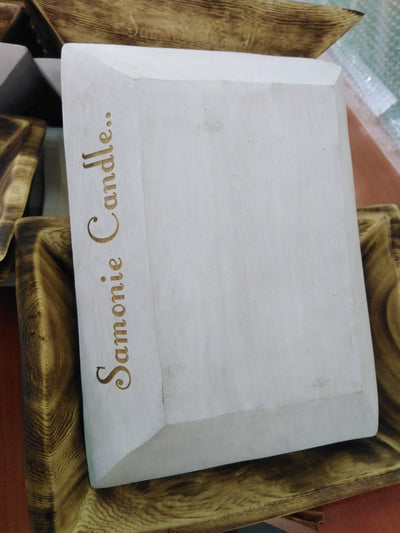 ON SALE. Wholesale Personalized white Wooden Dough Bowls Lots of 7.Engraved Candle Coloured Bowls Bulk. Dough Bowls Coloured - White