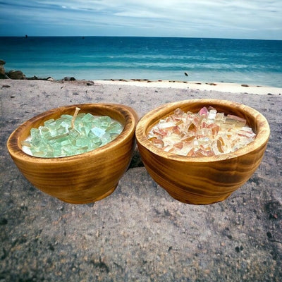 Bulk Supply. Lots of 50 perfect machine Cut, Unique Hand Finished Round wooden Bowls. 4" diameter 2.5"Ht Dough Bowls. Little candle Gifts