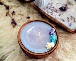 Mini Tiny Round wooden Candle Dough Bowl vessels DIY projects Candle Fill Decorative Gift Bowls wax pour Candle Holders Qty 10 Gift Bowls