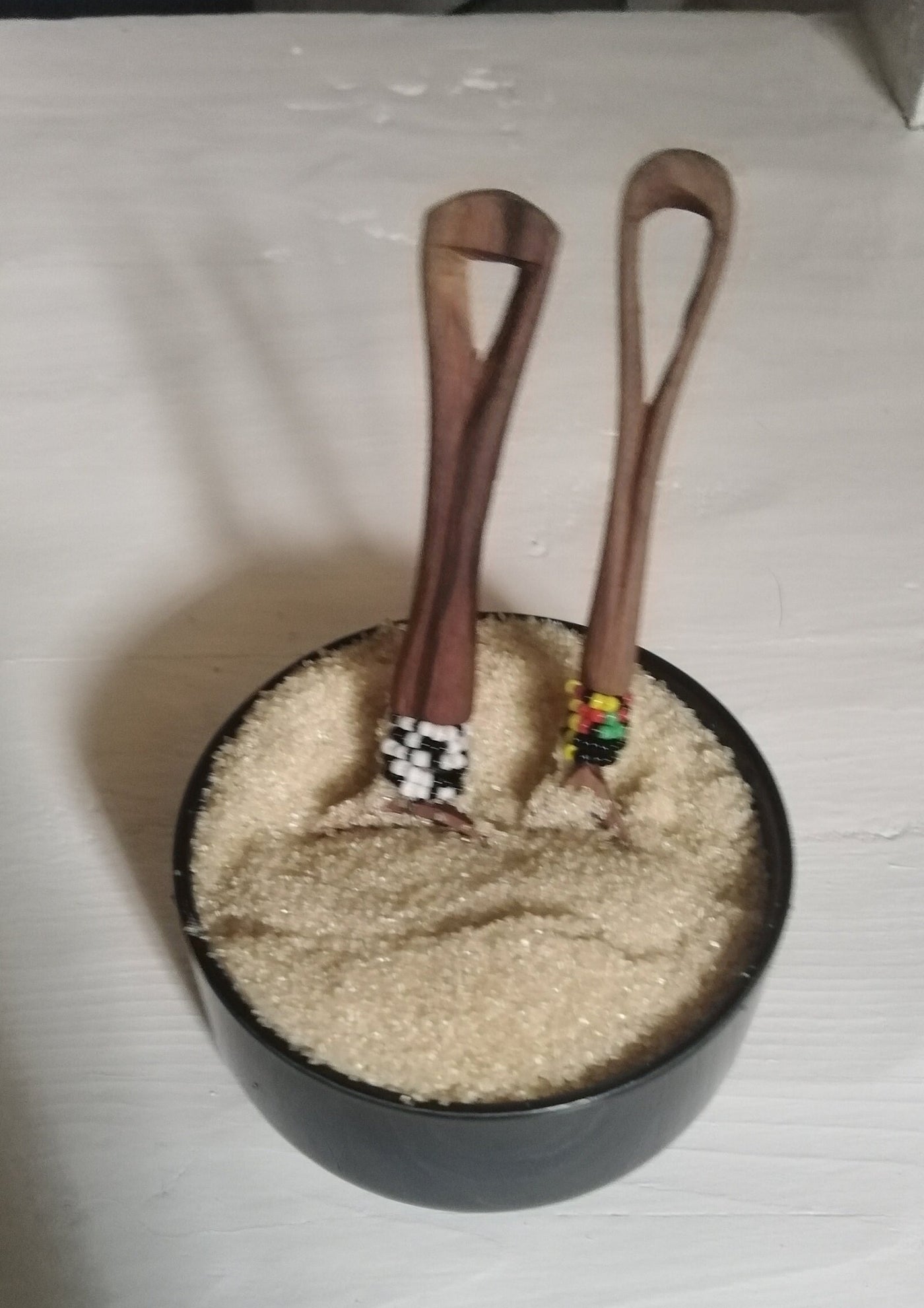 Wholesale. Olive wood Sugar, Salt and Spice wooden wood Beaded Spoons set of 5. Wood cow Bone  inlay Tea Spoon.Beaded Cutlery.Best Gift Item