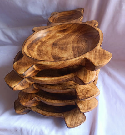 Wholesale Supply! Unique HandmadeTeddy Bear wooden Dough Bowls set of 5: DIY Candle Ready Making Kit. Farmhouse Decor Gift Bowls DIY Candle.