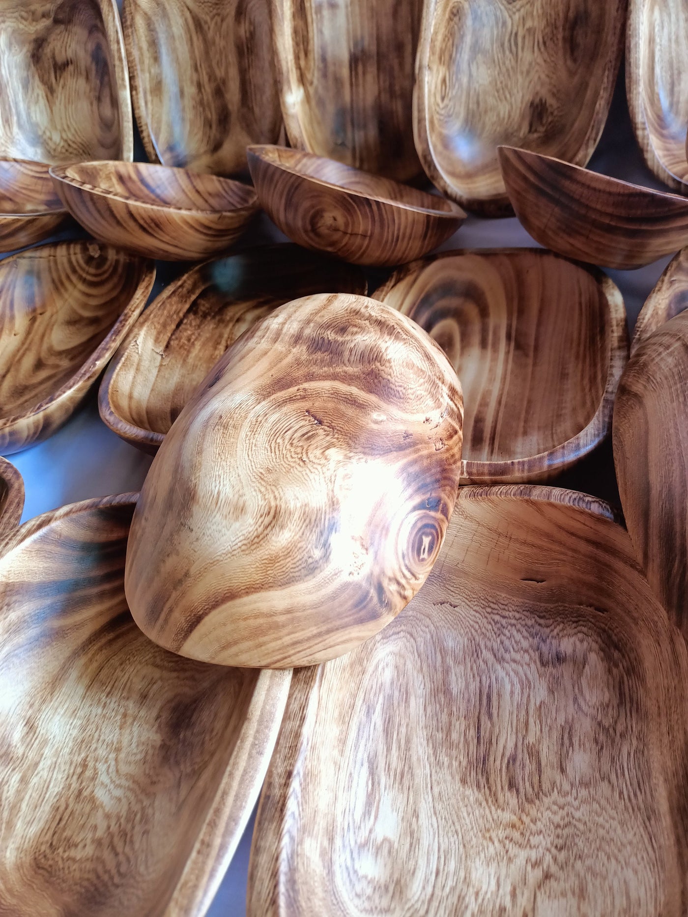 ONSALE! Wholesale pack of 5 . Unique handmade Dough Bowls. DIY Candle Making Kit. Farmhouse Decor Display