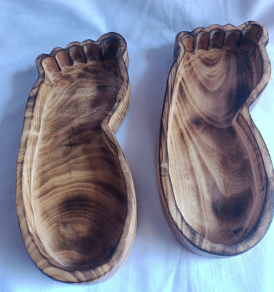 ONSALE! Wholesale. Artistic Handmade Foot Print Dough Bowls set of 5. wax Pour candle Ready DIY Kit. Farmhouse Decor Bowls.Wall Decor Crafts