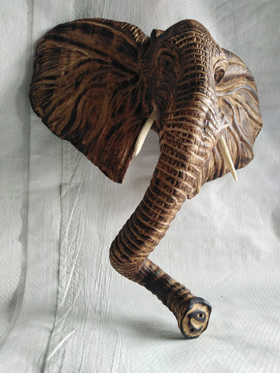 Wholesale Handmade Antique wooden Animal Wall Decor.Wall Hanging Decor.Giraffe head art.1 piece of your Choice.Christmas Handmade Gifts