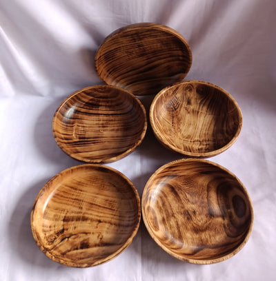 ONSALE. Wholesale ! Handmade Round shaped plate Dough Bowls set of 5. Plate Candle Wax Bowls. Decor Holder  Bowls.Farmhouse Storage Plates