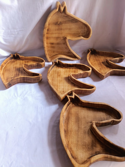 New bowls Alert! ONSALE Bulk Supply  Handmade Horse Shaped wooden Dough Bowls set 5.Stallion Wax Candles Bowls Stable Theme Farmhouse Decor.