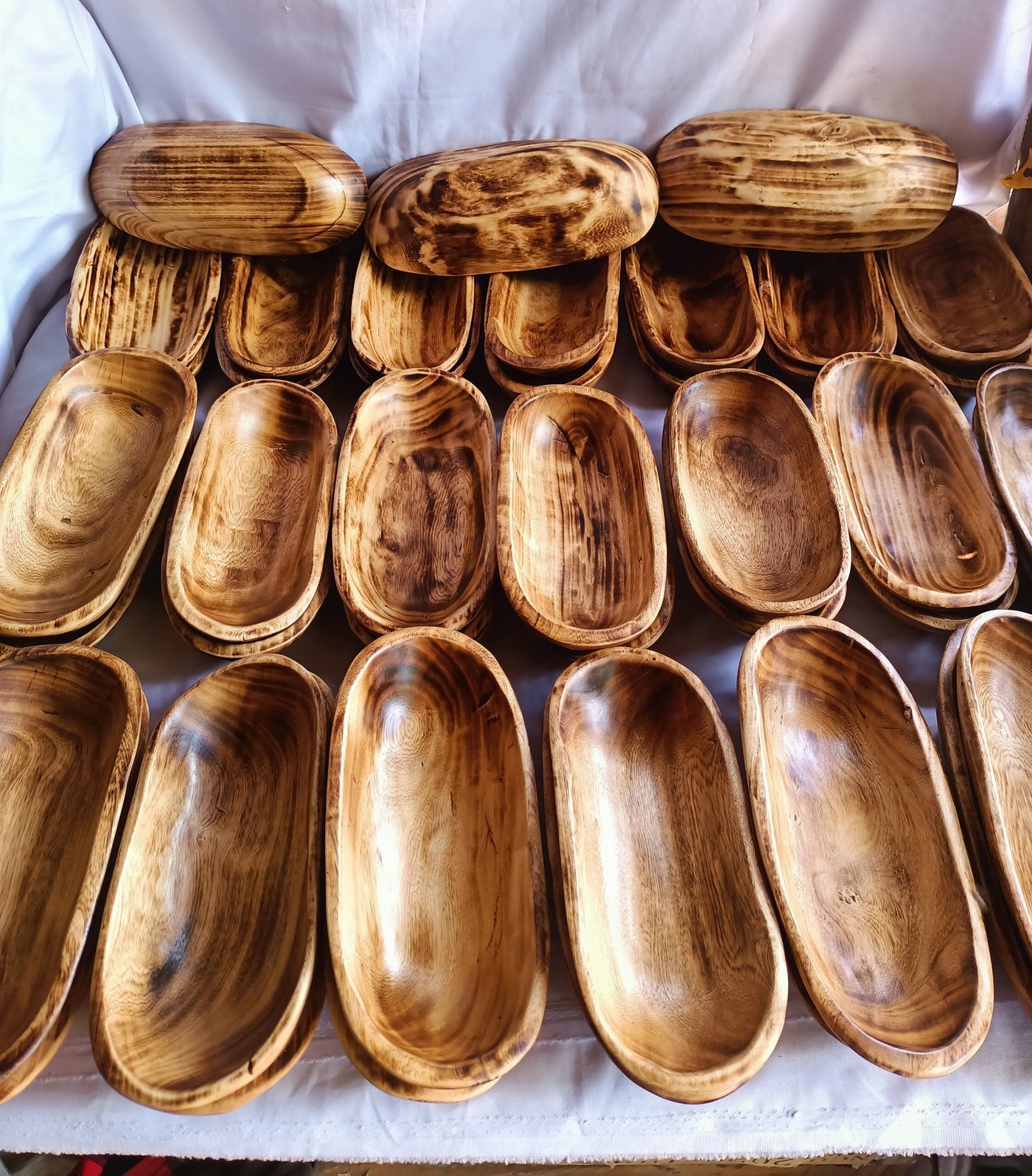Wholesale Sale Set of 25 Dough Bowls. 11*4*1.5 inches. Candle Ready Bowls. DIY Candle Fill Set. Farmhouse Decor Bowls
