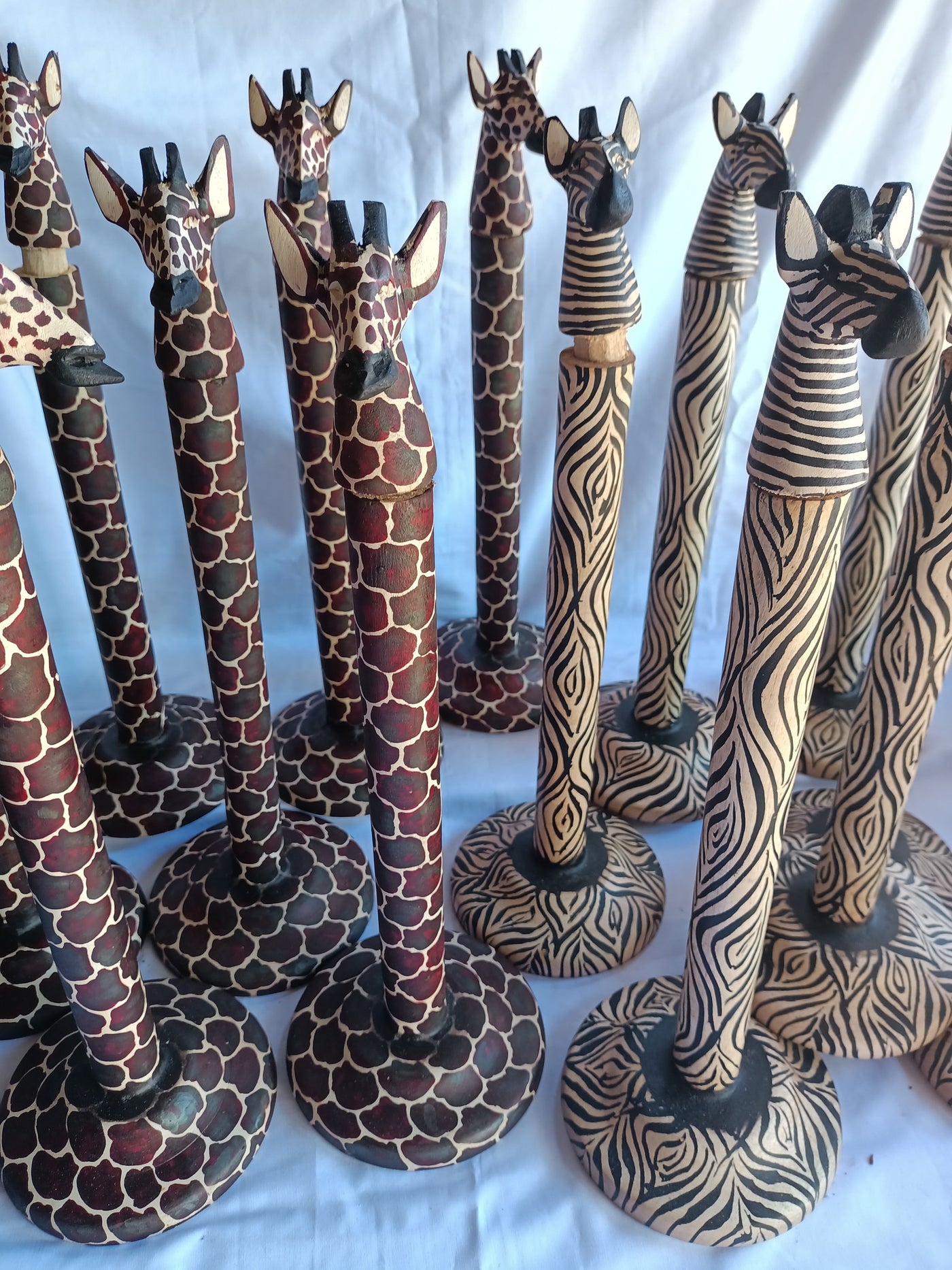 Wholesale.Handcarved wooden Animal Themed Paper Towel Holder set of 3.paper Tissue Stand kitchen.Farmhouse Decor.(Choose your Theme design)