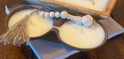 WHOLESALE. Customised Old Rustic Olive Wood Bicircular Dough Bowl set of 30. Easter Candle Dough Bowls. Easter  Gifts.