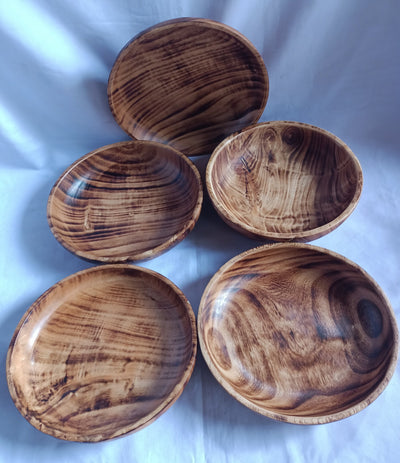 ONSALE. Wholesale ! Handmade Round shaped plate Dough Bowls set of 5. Plate Candle Wax Bowls. Decor Holder  Bowls.Farmhouse Storage Plates