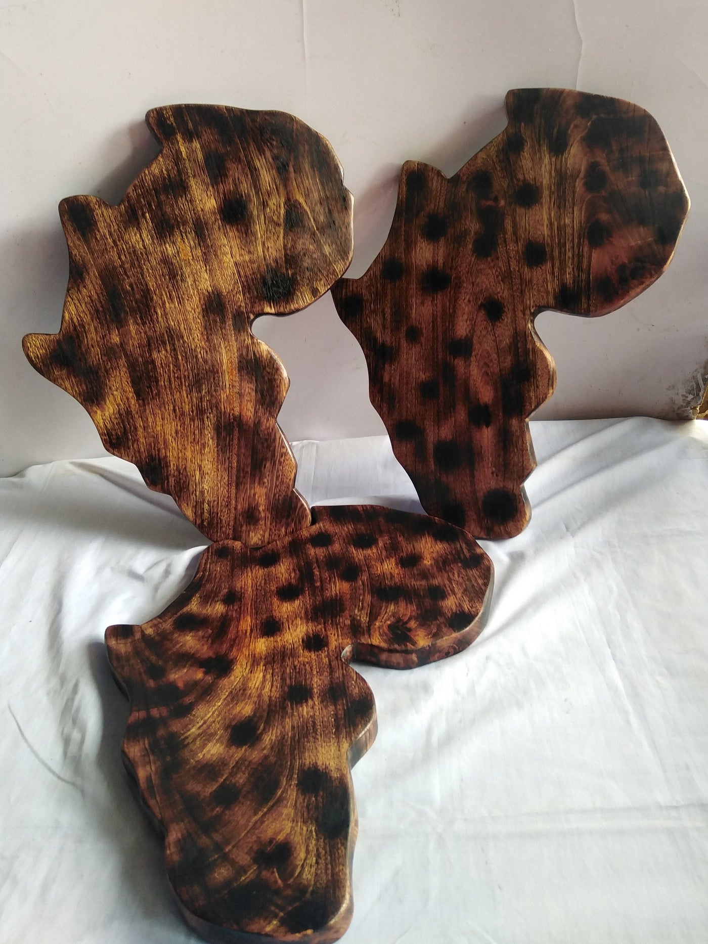 Wholesale.Map of Africa Shaped Cutting Board.Personalised Wood  map Decor set of 2. Handmade Gift wood Board. Mother Day Gifts and Presents