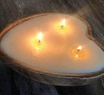 ONSALE.Wholesale Candle Ready Heart Dough Bowl set of 6. Eco Friendly Fire Retardant.Candle Making Kit.Farmhouse Decor.Valentine Bowls