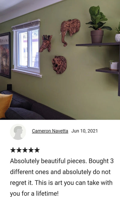 Wholesale Handmade Antique wooden Animal Wall Decor.Wall Hanging Decor.Giraffe head art.1 piece of your Choice.Christmas Handmade Gifts