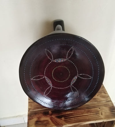 Personalised  Beaded African Stool. Modern Homes African Furniture. Custom-made Traditional Stool with personalised Art work. Gift Item Him.