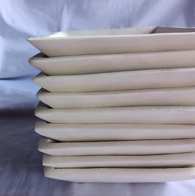 Wholesale.Unique Handcarved White Dough Bowls set of 10. Coloured Wooden multiple wick Candle Display Bowls. Fast Shippingng Bowls worldwide