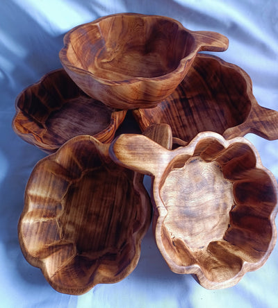 Wholesale Discounts. Beautifully Handcrafted Unique medium Pumpkin Dough Bowls set of 5.DIY Candle Ready Gift Bowls. Centerpiece Decor Bowls