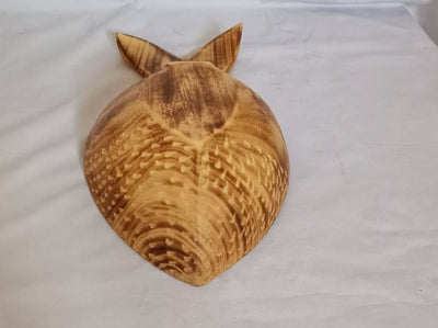 Handmade Fish Shaped Bowl. Hand-carved Fish theme Dough Display Bowl. Fishy Gift Bowl.Cute Gift items. Centerpiece Decor Wooden Bowls.
