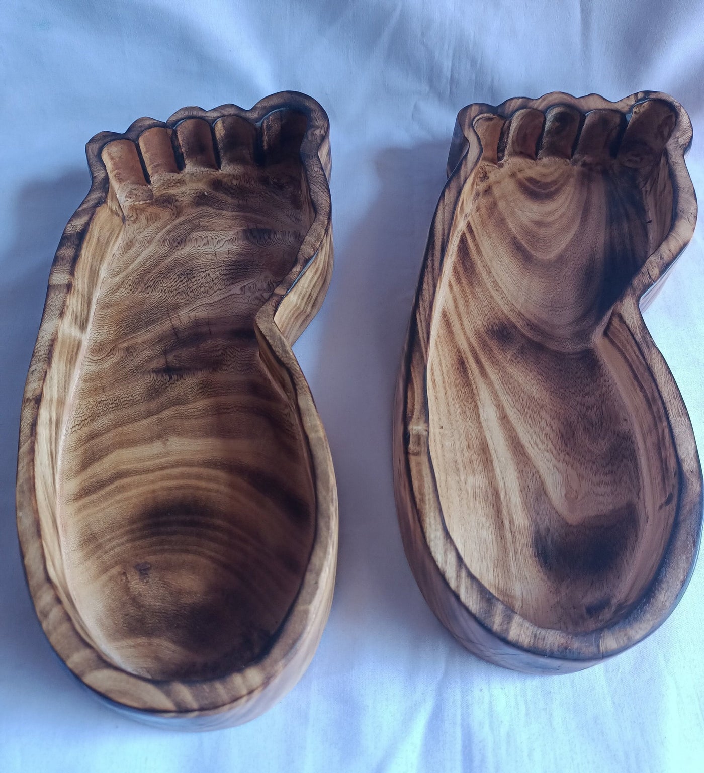 ONSALE! Wholesale. Artistic Handmade Foot Print Dough Bowls set of 5. wax Pour candle Ready DIY Kit. Farmhouse Decor Bowls.Wall Decor Crafts