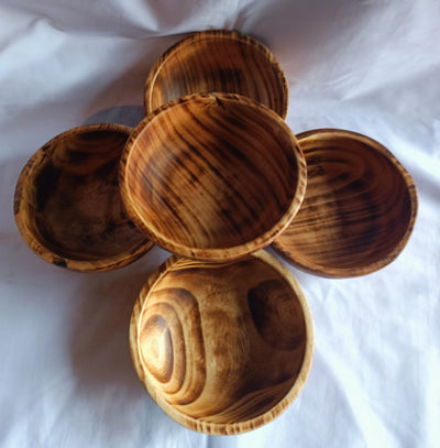 Bulk Supply. Lots of 8 perfect machine Cut, Unique Hand Finished Round wooden Bowls. 6" diameter 2.2"Ht. Farmhouse Craft Decor.DiY Candle