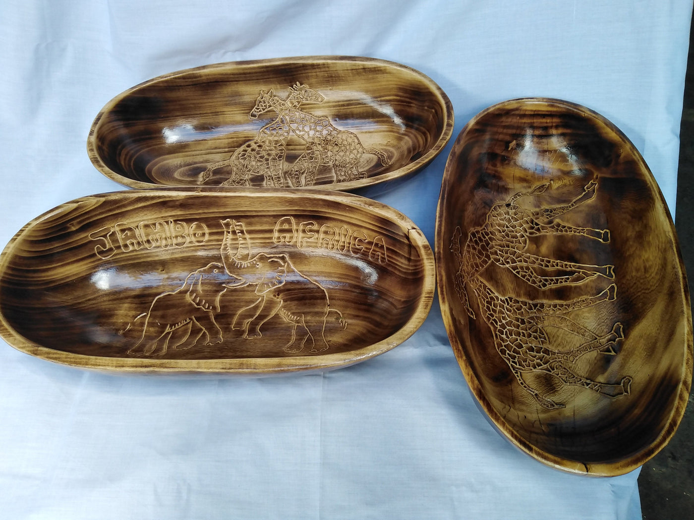 Personalised Large Exquisite Wooden Fruit Display Centerpiece. Multiple use Serving Bowls. Unique General Storage Bowls. Perfect Gift item.