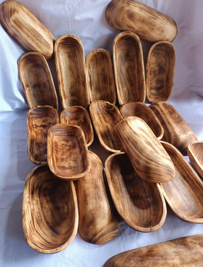 Dough Bowls Wholesale.Medium Multi wick candle Dough Bowls 11*4*2  inches set of 10. DIY Candle Making Kit. Decor Wax Valentine Gift Bowls