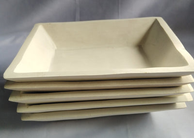 ON SALE. Wholesale Bundle of 8 White Dough Bowls. Handcarved Rustic Wood White Decor Bowl. Buy 8 get 1 free. Candle Bowls