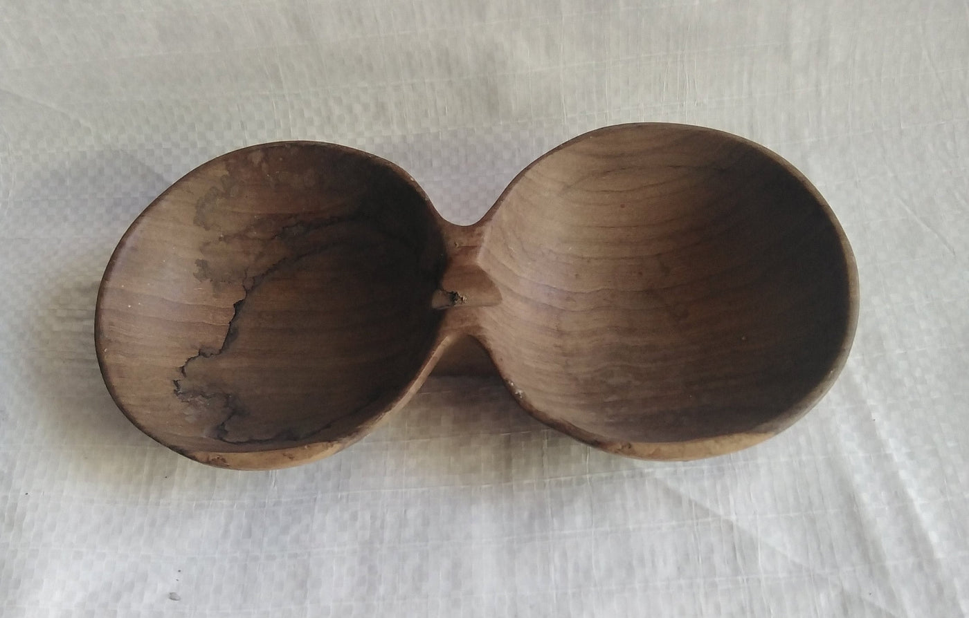 WHOLESALE. Customised Old Rustic Olive Wood Bicircular Dough Bowl set of 30. Easter Candle Dough Bowls. Easter  Gifts.