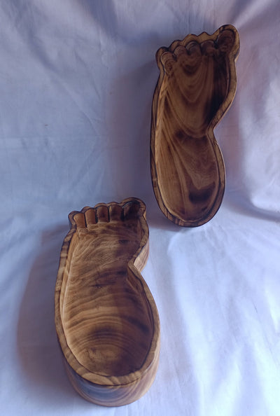 ONSALE! Wholesale. Artistic Handmade Foot Print Dough Bowls set of 5. wax Pour candle Ready DIY Kit. Farmhouse Decor Bowls.Wall Decor Crafts