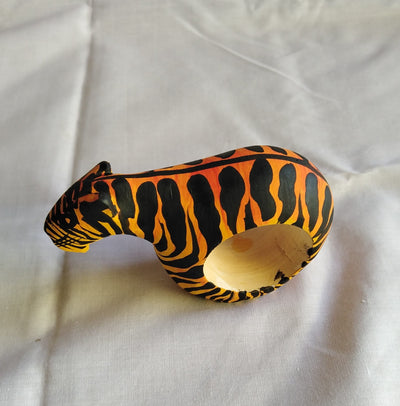 Handmade Customised Tiger  Napkin Rings set of 5 Tiger Napkin Ring Holders.Wildlife Wooden wood Napkin Rings.Mothers Day Cute Gifts for mum