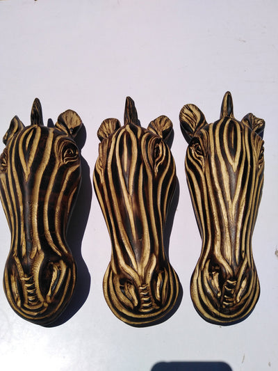 Handmade Unique wooden Zebra Head portrait Wall Decor. Rustic wood Zebra Hanging Office Wall Decor. Wildlife Wall Decor. Mothers day Gift.