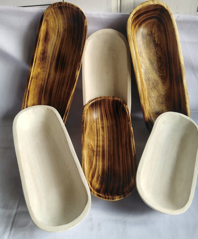 Bulk supply Candle Bowls. 9and11" skinny Candle Bowls Mix of 6 white and Natural..Farmhouse Decor Bowls.