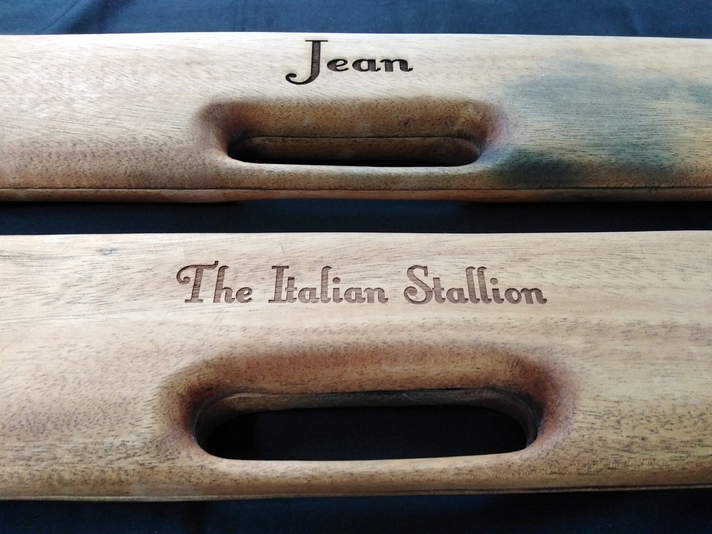 Laser engraved Mancala Board Game-Personalized.Inscribed Hardwood Bao Game. Traditional Ajua Game.Hawalis Game of Oman. with Sago palm seeds