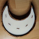 New Bowls Alert!The Moon Bowl.Bulk Supply Beautiful Crescent Moon shaped Dough Bowls Set of 5.Decor Centerpiece Bowls.Diy Candle Fill Bowls