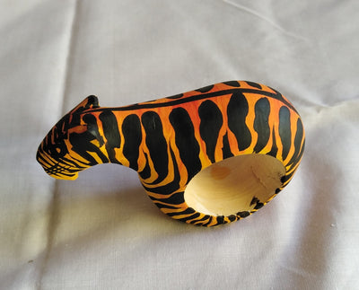 Handmade Customised Tiger  Napkin Rings set of 5 Tiger Napkin Ring Holders.Wildlife Wooden wood Napkin Rings.Mothers Day Cute Gifts for mum