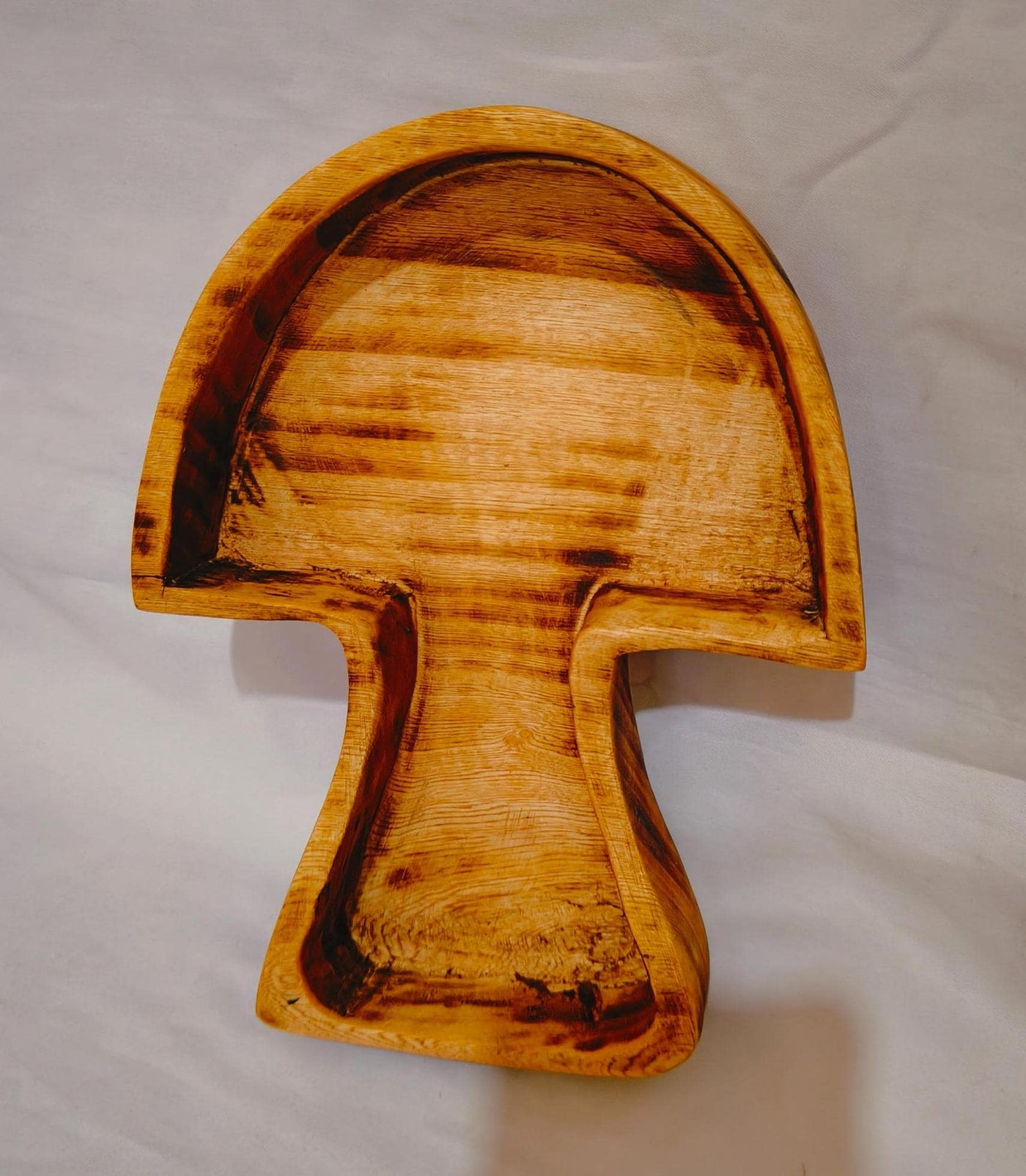 Wholesale Mushroom shaped Dough Bowls Trays set of 25 Handmade Mushrooms Bowls 8.5x6 5x1.5 "Candle Bowls storage  trays servers wooden Gifts