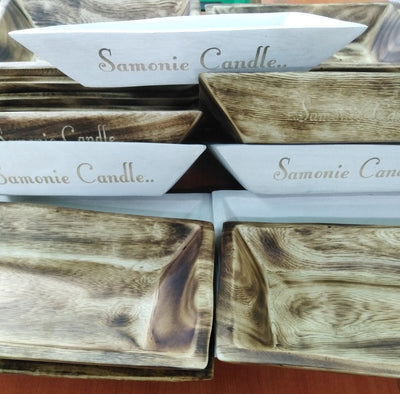 Wholesale. QTY 10 Mixed white and Natural stained Wood Engraved Dough Bowls.Decorative Candle Bowls with Initials.Express Shipping worldwide