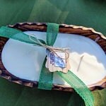 Bulk sale.Rare and Unique Girrafe pattern engraved Wooden Dough Candle Bowls sets of 10 with serrated edges. Wildlife theme multiuse Bowls
