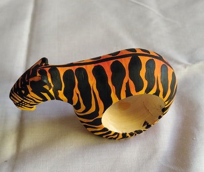 Handmade Customised Tiger  Napkin Rings set of 5 Tiger Napkin Ring Holders.Wildlife Wooden wood Napkin Rings.Mothers Day Cute Gifts for mum
